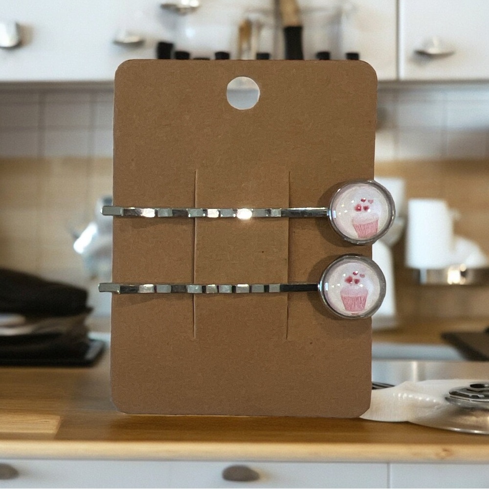 NEW Baked with Love Design Bobby-pin Set